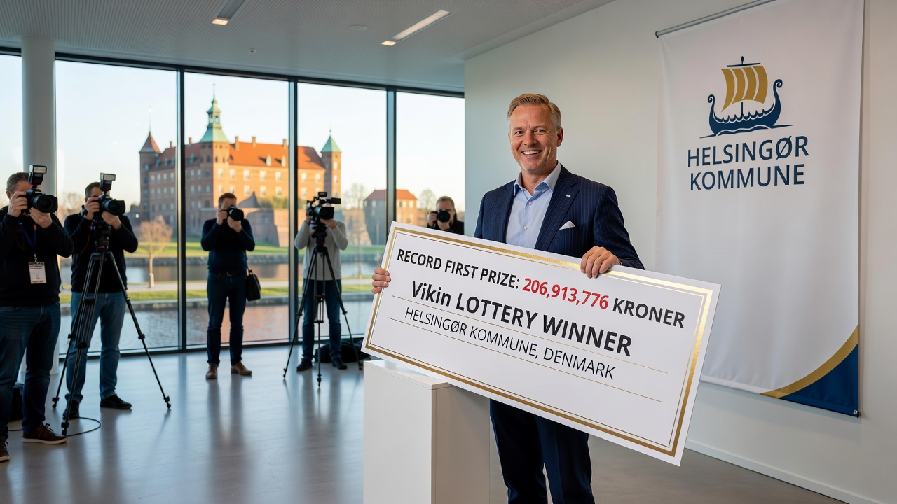 Danske Spil håndterer rekordgevinst i Vikinglotto med finansiel rådgivning